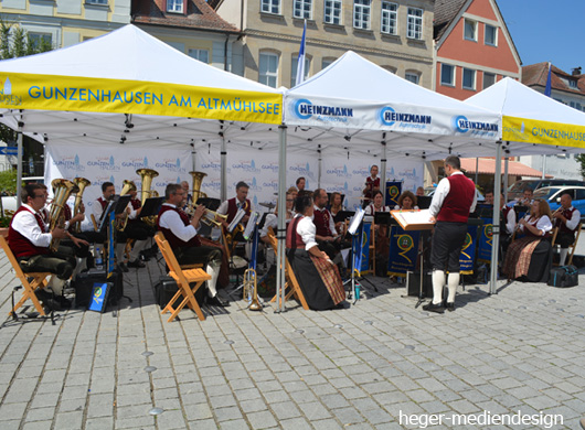 Blasmusik Und Big Band Swing Beim Samstagskonzert